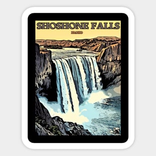 Shoshone Falls, Idaho Sticker